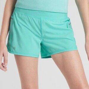 Athleta Girl • Teal Record Breaker 3" Shorts • Size L/12